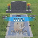 Grave Cover with Design