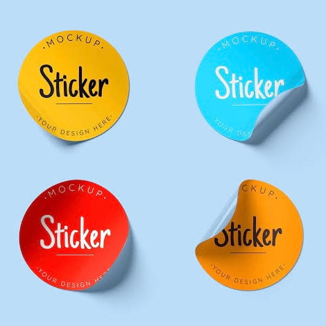 Circle stickers (5cm)